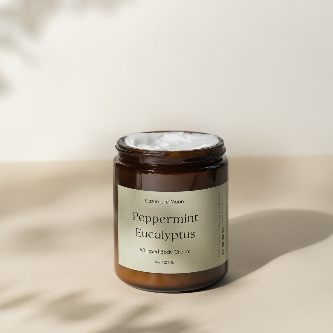 Peppermint Eucalyptus Whipped Body Cream