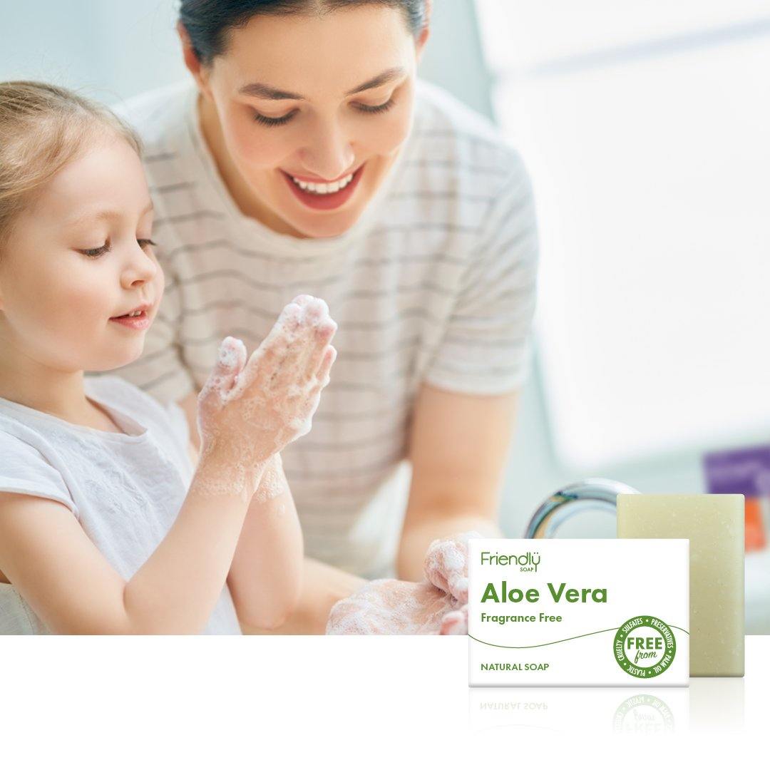 Aloe Vera Natural Soap - La Défense - Niche Beauty and Wellness