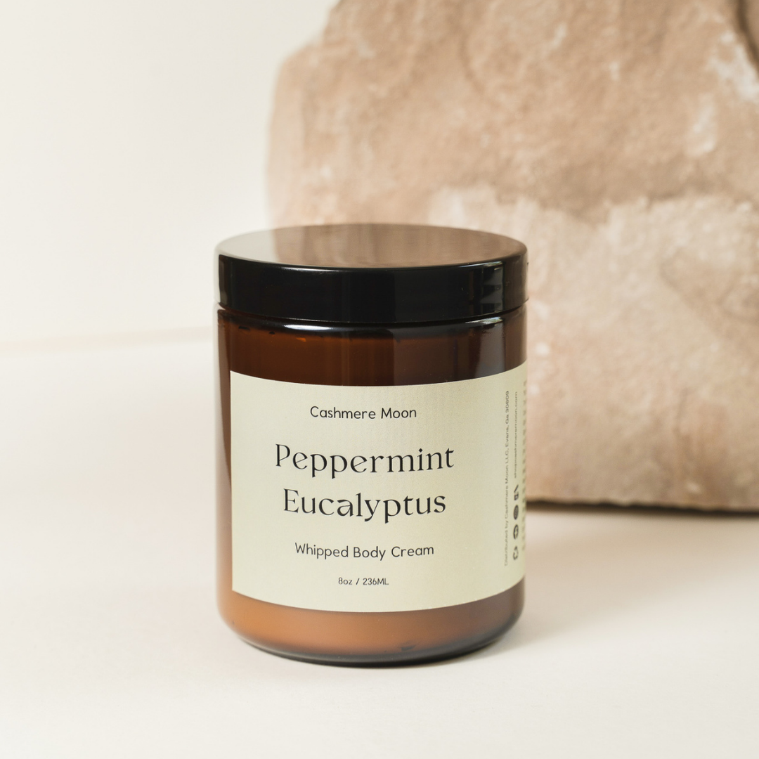 Peppermint Eucalyptus Whipped Body Cream