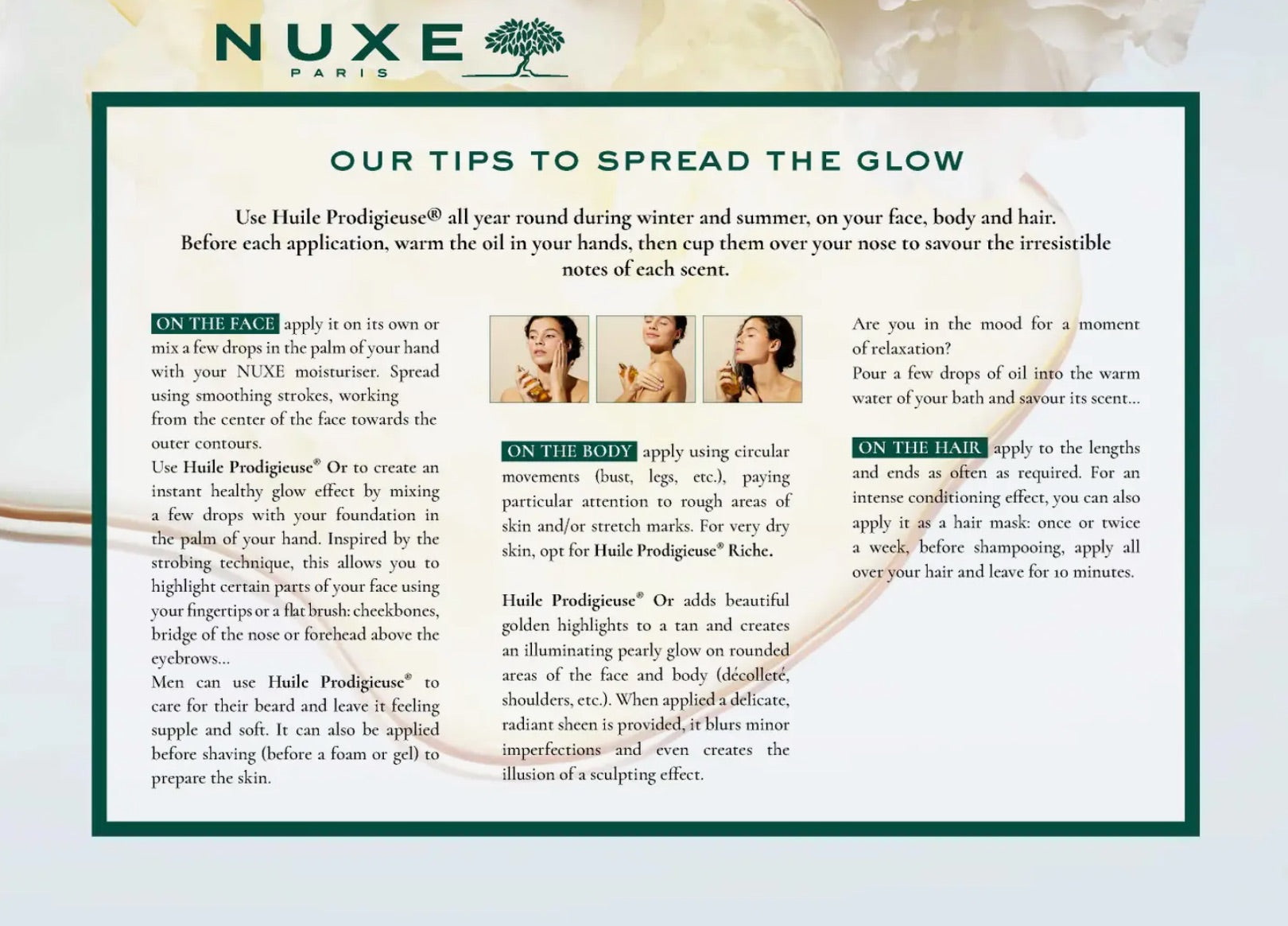 Our Tips to Apread the Glow